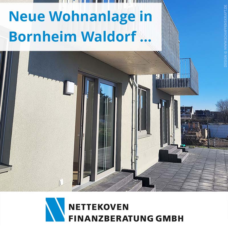 Neue Wohn­anlage in Bornheim Waldorf