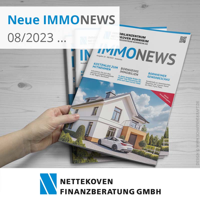 Neue Immonews 08/2023 ...