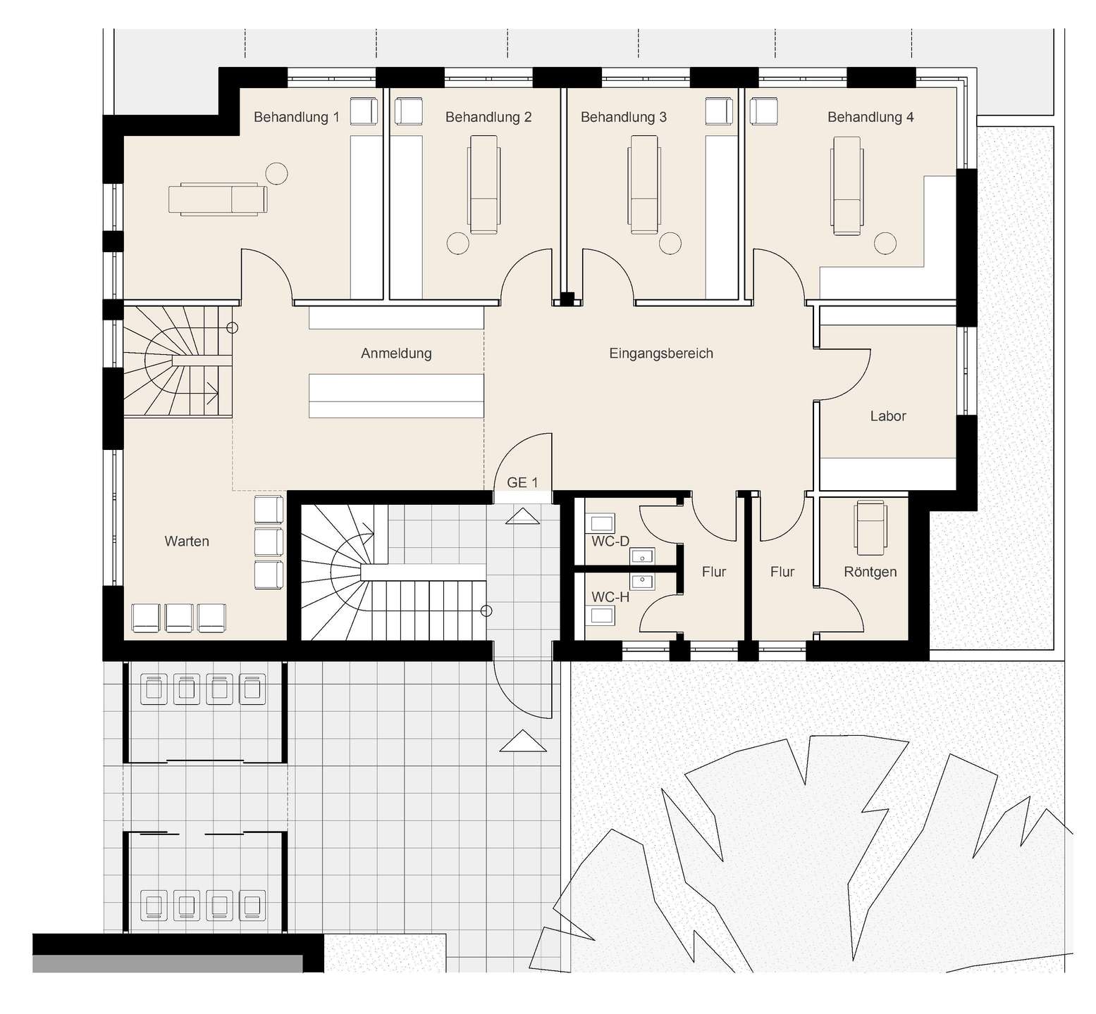 Grundriss EG
