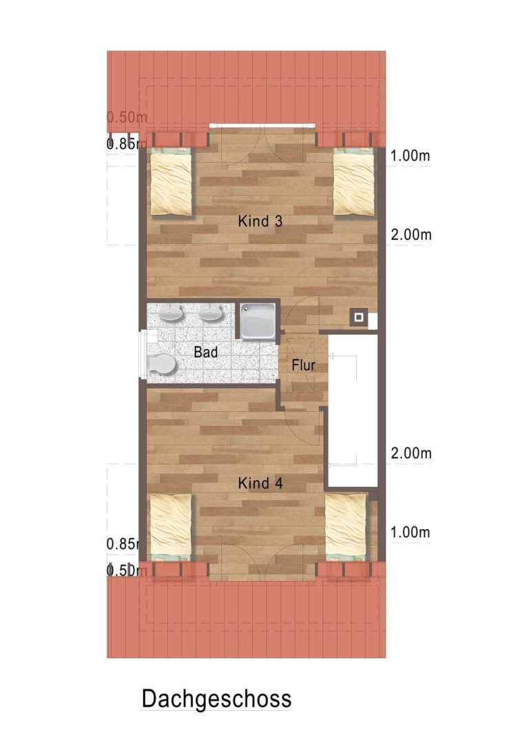 Grundriss Dachgeschoss