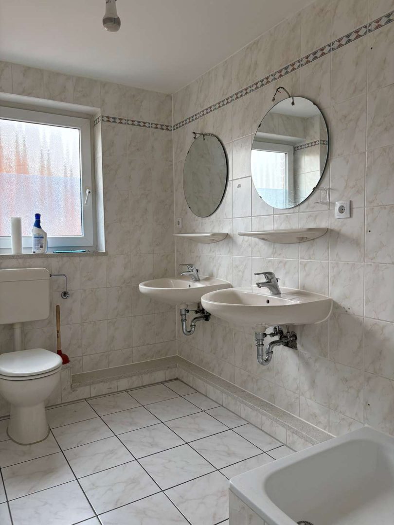 Badezimmer Dachgeschoss