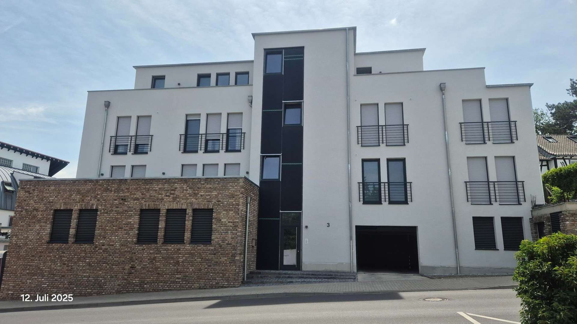 Frontansicht Neubau