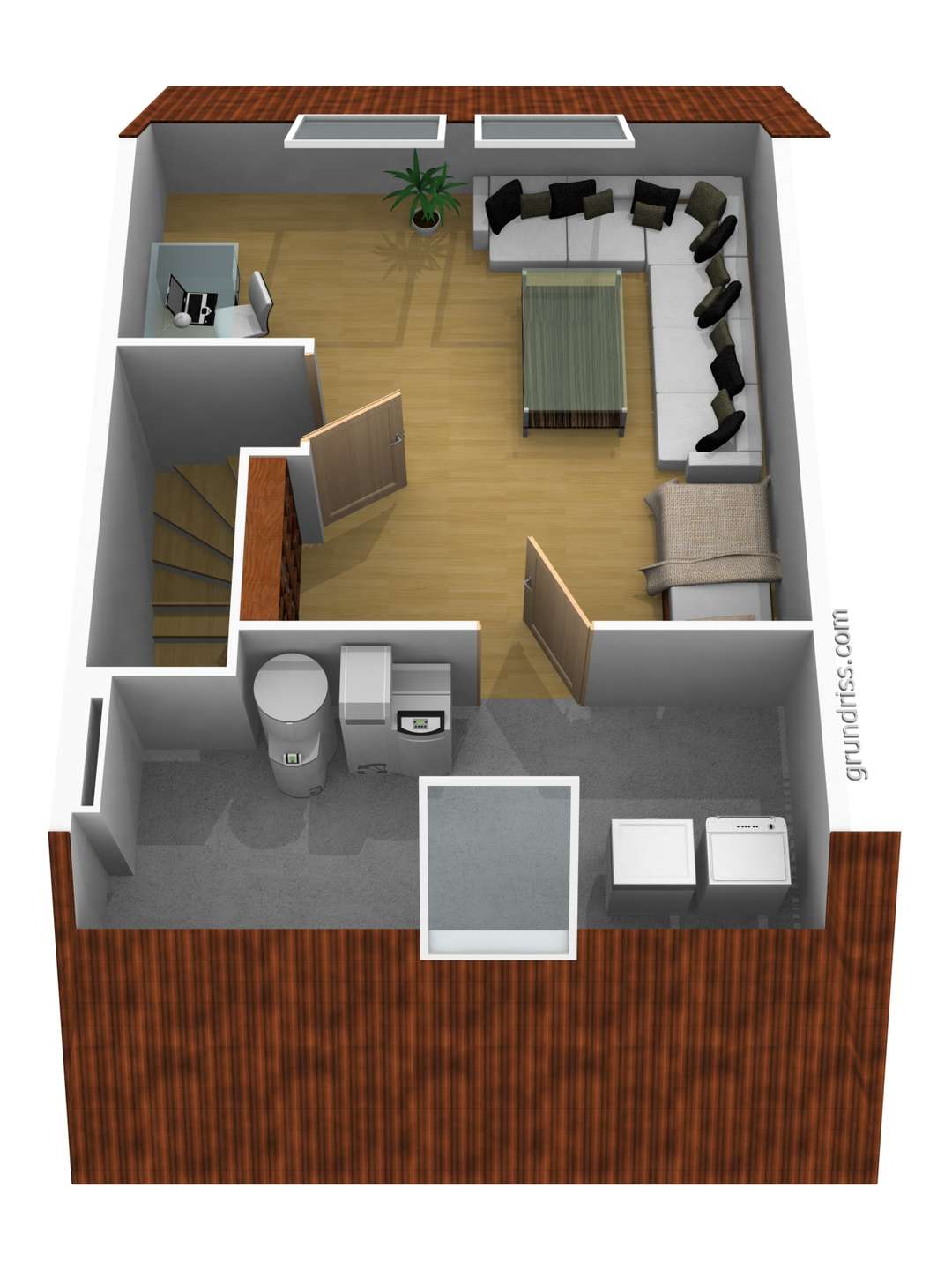 Grundriss Dachgeschoss